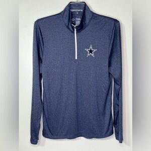 Dallas‎ Cowboys Authentic Pullover Lightweight Long Sleeve Windshirt Medium